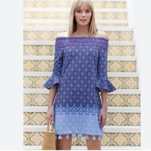 Cabana Life West Indies Off The Shoulder Dress